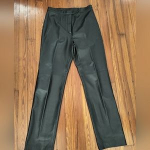 Vintage Jacqueline Ferrar Black Leather pants
